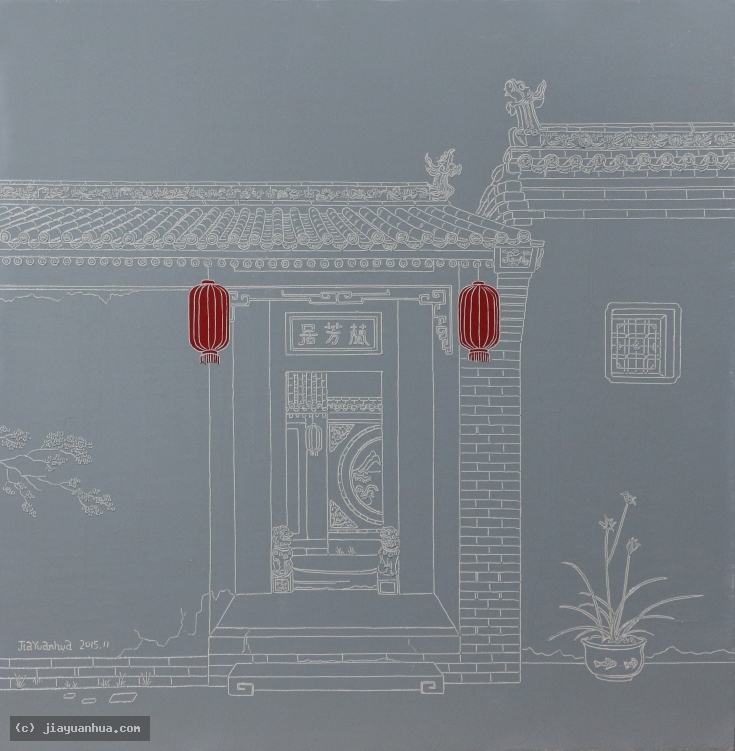 Artist JiaYuanhua, Artist Yuan hua Jia, Artist Yuanhua Jia, JiaYuanhua artwork, China contemporary art, original artwork, original painting, oil painting, acrylic painting, fine art, panda artwork, pa : Ping Yao No.1